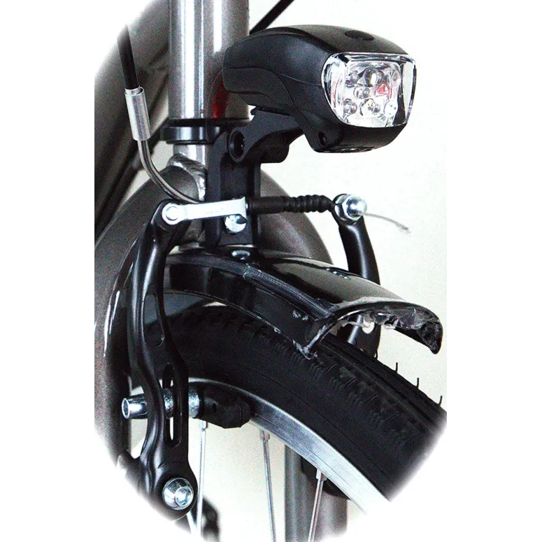 Miejski Rower Damski 28 Stopka 6 Biegów Oświetlenie - 3