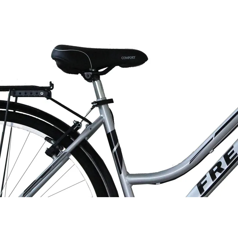 Miejski Rower Damski 28 Stopka 6 Biegów Oświetlenie - 4