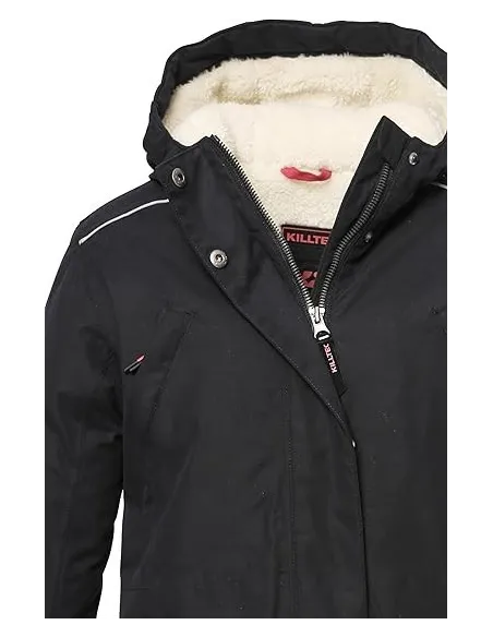 Płaszcz Zimowy Dziewczęcy Kurtka Killtec Kow 142 CzarnoNiebieski r.152 US12