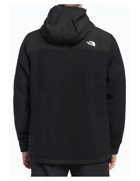 Bluza Męska Polarowa The North Face Alpine Polartec 200 Czarna Kaptur r. XL