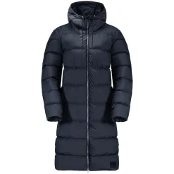 Kurtka Zimowa Damska Jack Wolfskin Frozen Palace Longline Granatowa r. L
