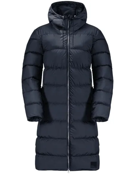 Kurtka Zimowa Damska Jack Wolfskin Frozen Palace Longline Granatowa r. L