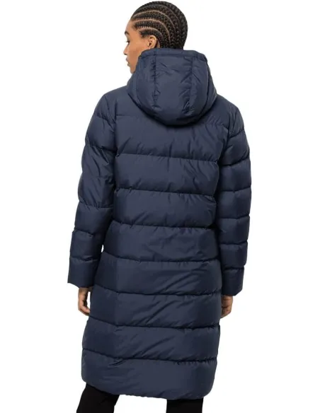 Kurtka Zimowa Damska Jack Wolfskin Frozen Palace Longline Granatowa r. L