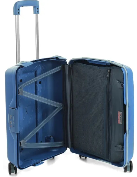 Walizka Podróżna Roncato Light 55cm Duża Kabinowa Kółka Bagaż Niebieska 30L