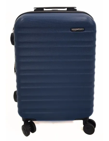 Walizka Kabinowa Amazon Basics Podręczna Twarda ABS 4 Kółka Granatowa 39 l