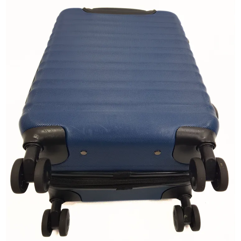 Walizka Kabinowa Amazon Basics Podręczna Twarda ABS 4 Kółka Granatowa 39 l