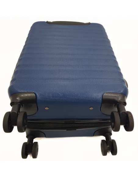 Walizka Kabinowa Amazon Basics Podręczna Twarda ABS 4 Kółka Granatowa 39 l