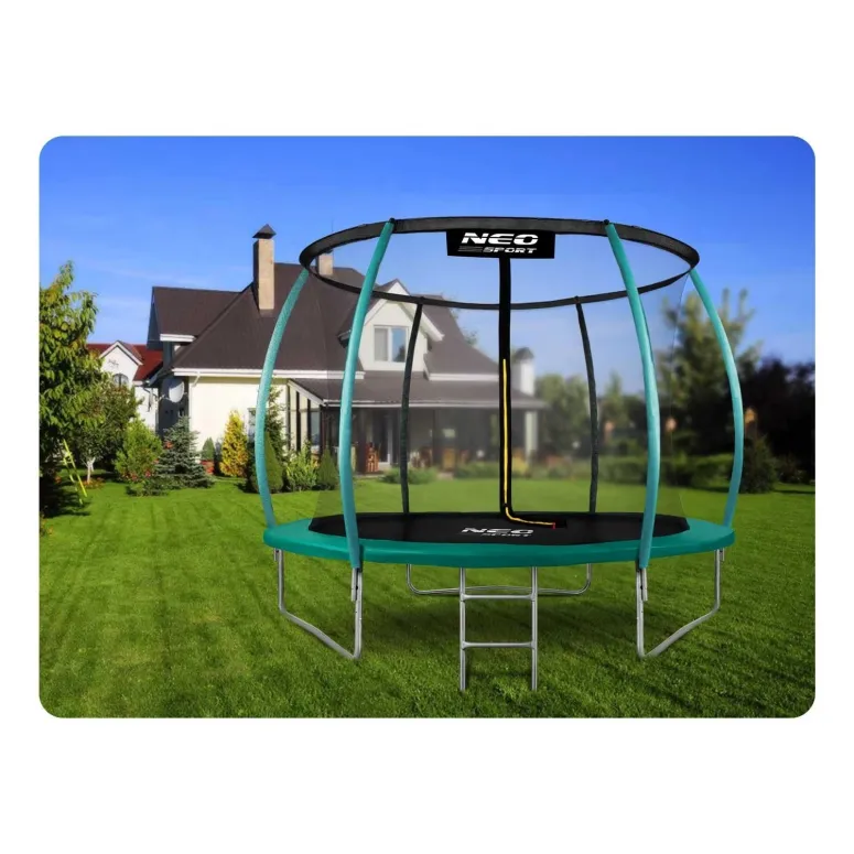 Trampolina Ogrodowa 312 cm Neo Sports NS-10C181 Z Siatką Dla Dzieci 150kg