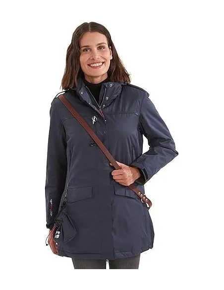 Kurtka Zimowa Damska Killtec Ostfold Parka Wodoodporna Granatowa r. XL