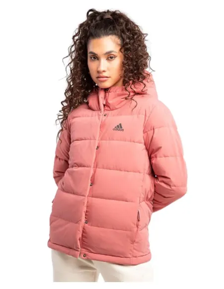 Kurtka Zimowa Damska Adidas Helionic Ho J Różowa Wodoodporna Ciepła r. M