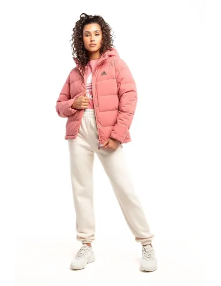 Kurtka Zimowa Damska Adidas Helionic Ho J Różowa Wodoodporna Ciepła r. M
