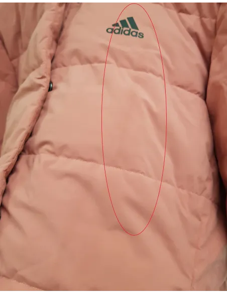 Kurtka Zimowa Damska Adidas Helionic Ho J Różowa Wodoodporna Ciepła r. M