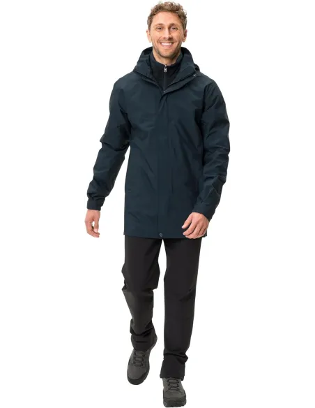 Kurtka Funkcyjna 3w1 Vaude Idris 3 Membrana Wodoodporna Z Kapturem r. L