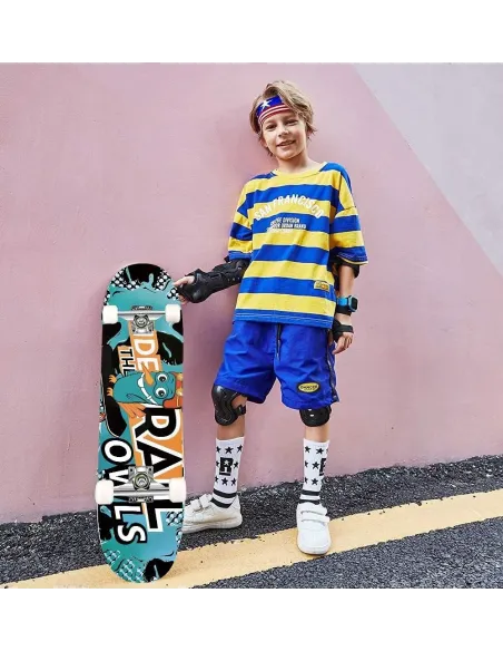 Deskorolka Skating WeSkate Smibie Pro 7-Warstw Młodzieżowa Unisex Do 100kg