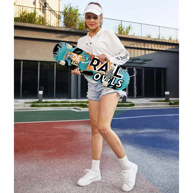 Deskorolka Skating WeSkate Smibie Pro 7-Warstw Młodzieżowa Unisex Do 100kg