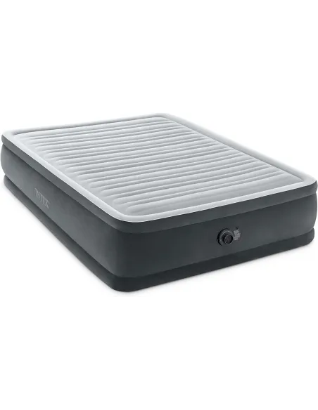 Materac Dmuchany Turystyczny Intex Dura Beam Deluxe 270kg Wbudowana Pompka