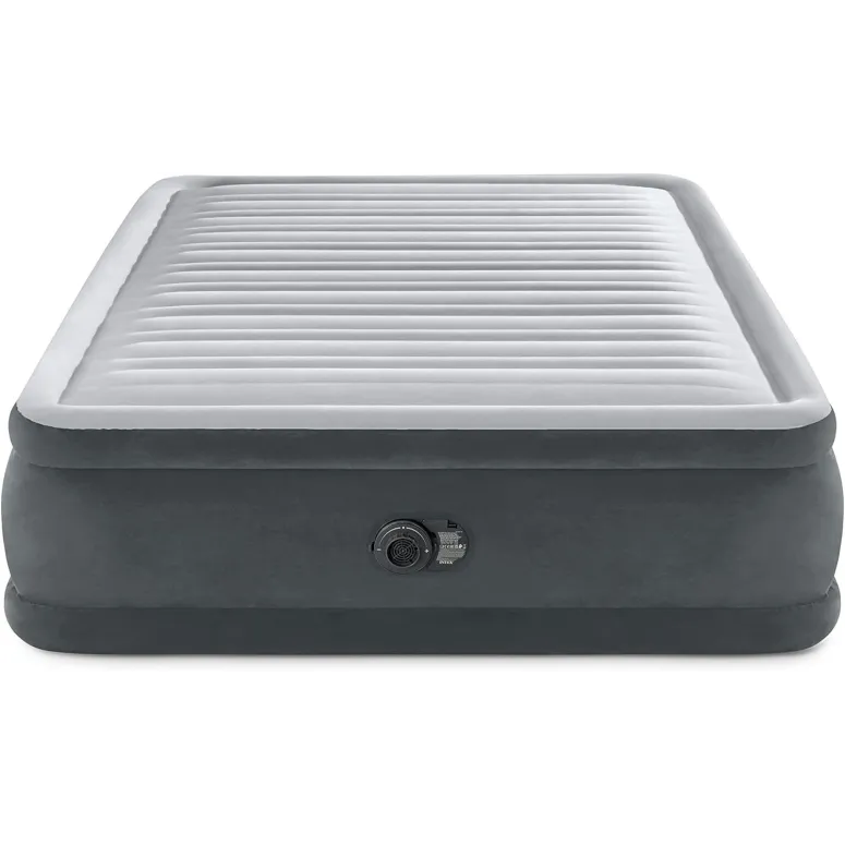 Materac Dmuchany Turystyczny Intex Dura Beam Deluxe 270kg Wbudowana Pompka