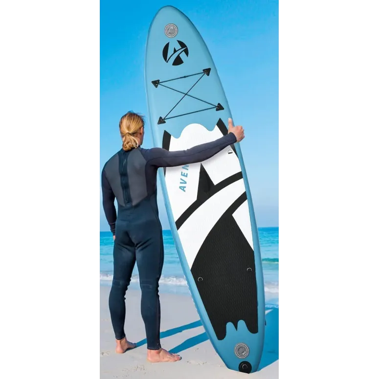 Deska Nadmuchiwana SUP Aviner Stand Up Paddle Pokrowiec Zestaw 150kg Max