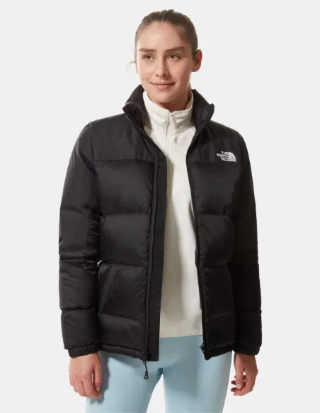 Kurtka Damska Puchowa The North Face Diablo Suwak Oddychająca Haft Czarna S