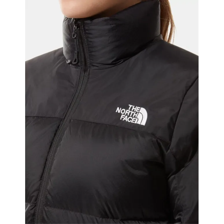 Kurtka Damska Puchowa The North Face Diablo Suwak Oddychająca Haft Czarna S