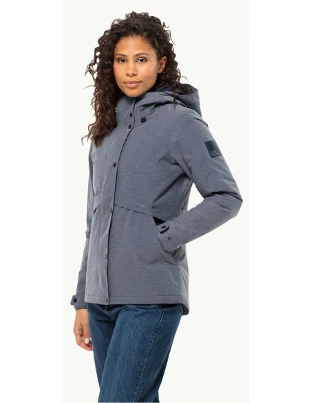 Damska Kurtka Zimowa Jack Wolfskin Snowy Park Jkt W Nieprzemakalna S