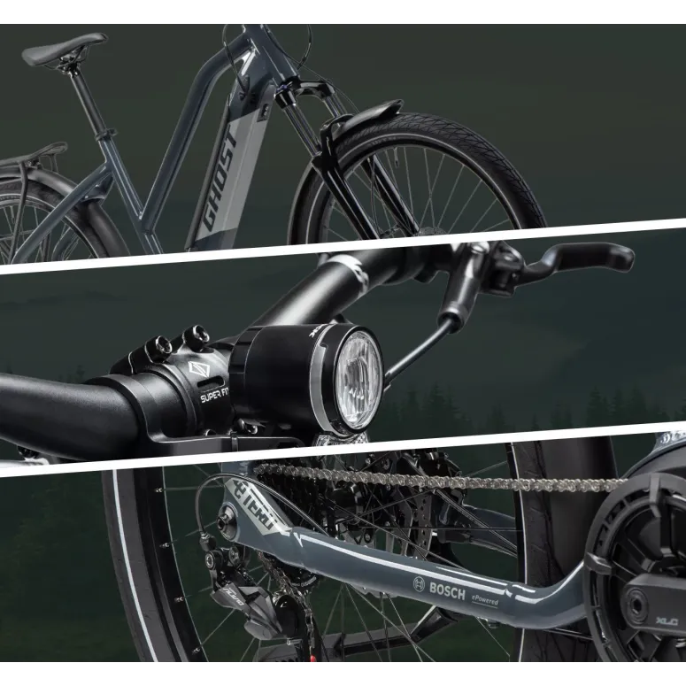 Elektryczny Rower Męski Damski 27,5 GHOST Hydraulika ALU Wspomaganie MTB