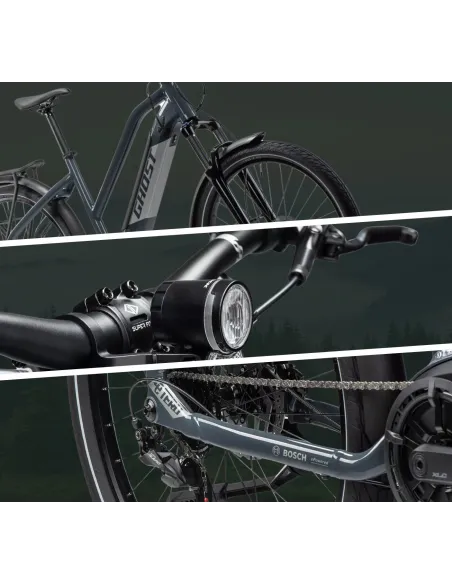 Elektryczny Rower Męski Damski 27,5 GHOST Hydraulika ALU Wspomaganie MTB