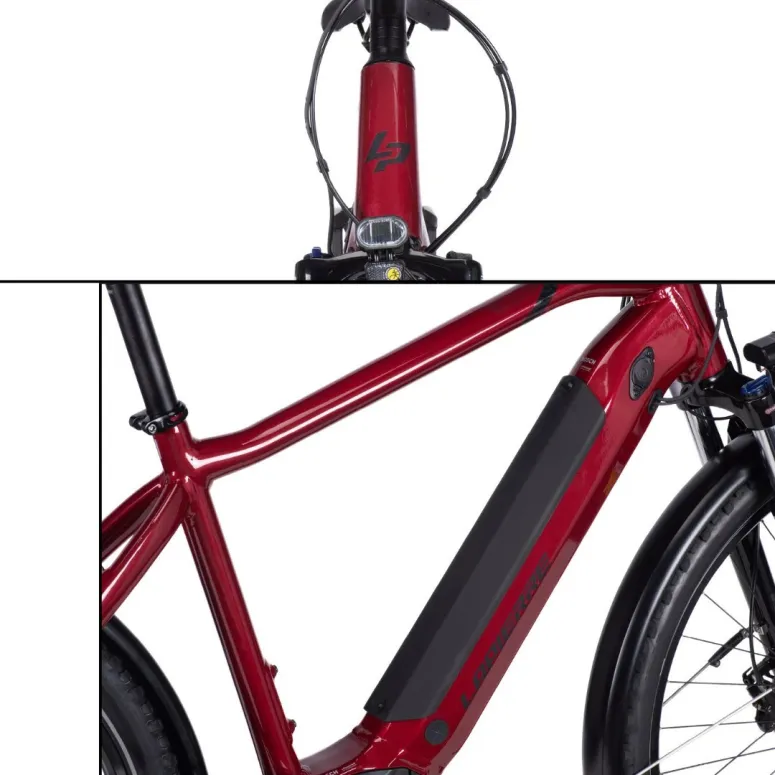 Elektryczny Rower Trekkingowy 27,5 Lapierre Męski Hydraulika Wspomaganie