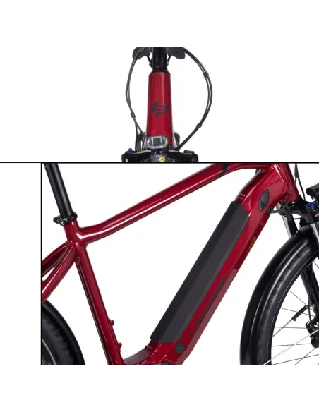 Elektryczny Rower Trekkingowy 27,5 Lapierre Męski Hydraulika Wspomaganie