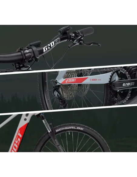 Elektryczny Rower Górski 29 GHOST Męski Damski ALU Hardtail Hydraulika MTB