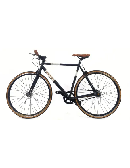 Rower Miejski Męski 28 Uniwersalny Retro Dual Pivot Trzybiegowy Stalowy
