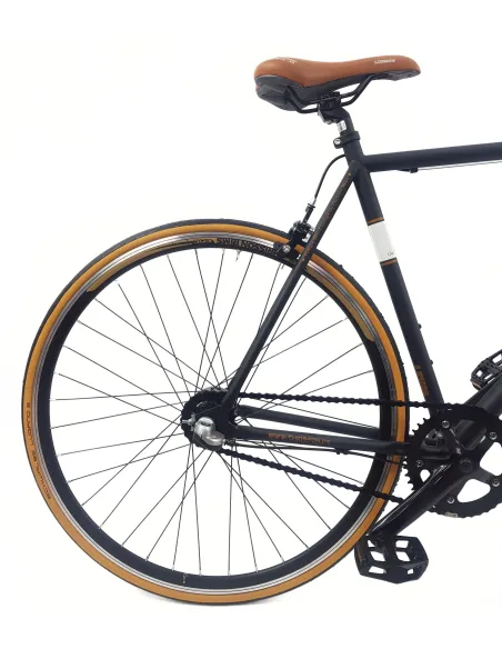 Rower Miejski Męski 28 Uniwersalny Retro Dual Pivot Trzybiegowy Stalowy