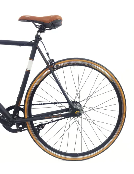 Rower Miejski Męski 28 Uniwersalny Retro Dual Pivot Trzybiegowy Stalowy