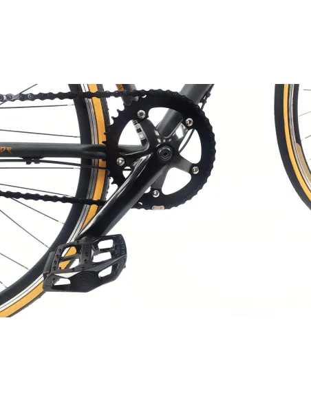 Rower Miejski Męski 28 Uniwersalny Retro Dual Pivot Trzybiegowy Stalowy