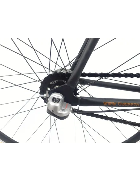 Rower Miejski Męski 28 Uniwersalny Retro Dual Pivot Trzybiegowy Stalowy