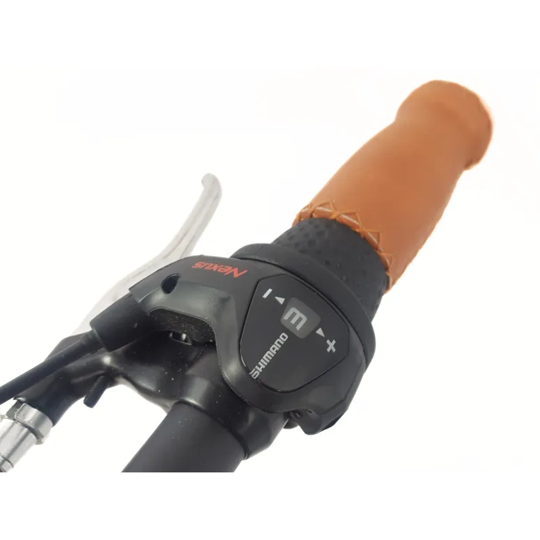 Rower Miejski Męski 28 Uniwersalny Retro Dual Pivot Trzybiegowy Stalowy