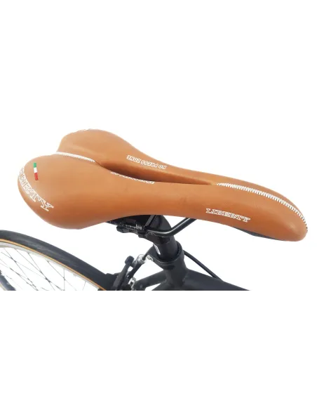 Rower Miejski Męski 28 Uniwersalny Retro Dual Pivot Trzybiegowy Stalowy