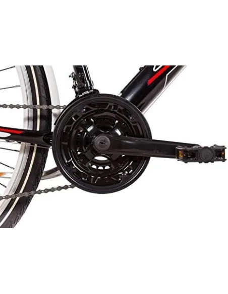 Rower Trekkingowy Męski 28 Shimano V-brake Bagażnik Oświetlenie Dzwonek