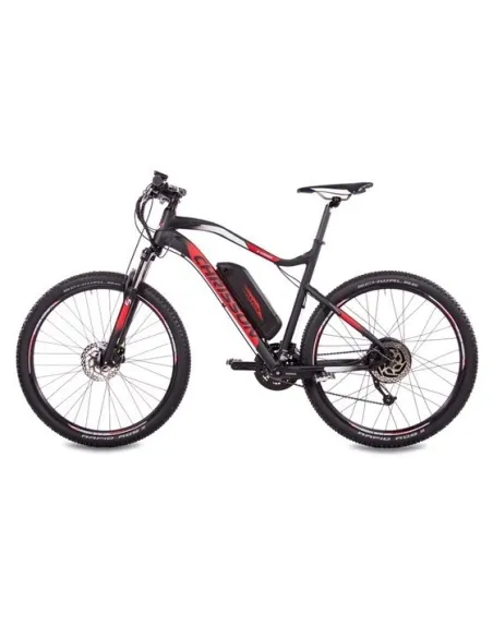 Elektryczny Rower Górski 27,5 Damski Męski Alu 5 Trybów Wspomaganie Tarcze