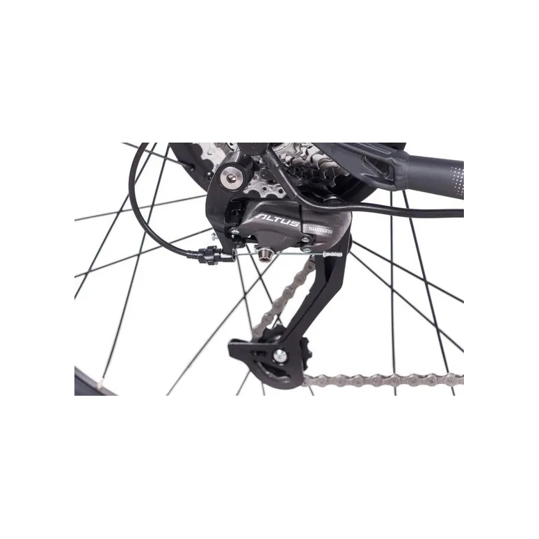 Elektryczny Rower Górski 27,5 Damski Męski Alu 5 Trybów Wspomaganie Tarcze