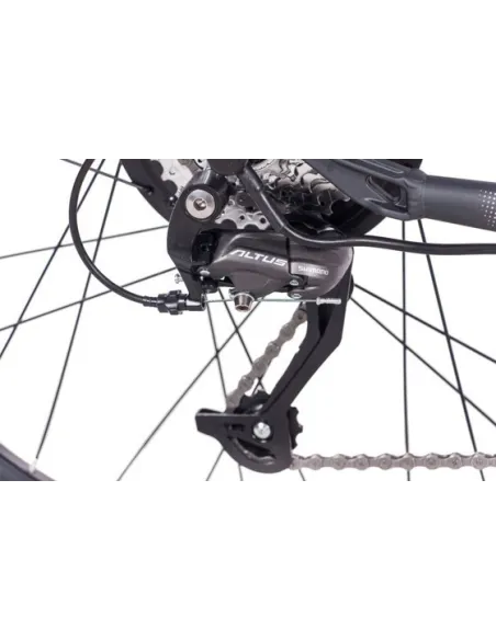 Elektryczny Rower Górski 27,5 Damski Męski Alu 5 Trybów Wspomaganie Tarcze