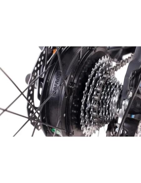 Elektryczny Rower Górski 27,5 Damski Męski Alu 5 Trybów Wspomaganie Tarcze