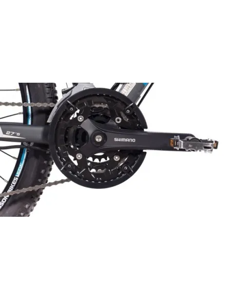 Elektryczny Rower Górski 27,5 Damski Męski Alu 5 Trybów Wspomaganie Tarcze