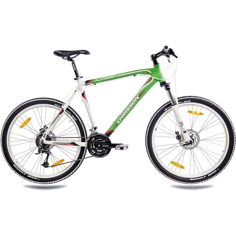 Rower Górski 26 Alu Hardtail Męski Damski Młodzieżowy Deore Tarcze Cyngle