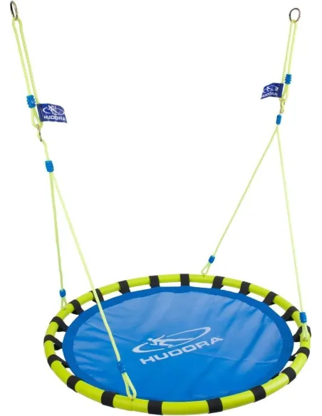 Huśtawka Hudora Bocianie Gniazdo Pełne Bujak Fotel Wiszący 100 kg 120 cm