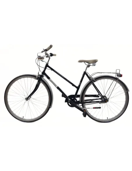 Rower Miejski 28 Stal Damski Retro Nexus 3 Kontra Bagażnik Błotniki Stopka