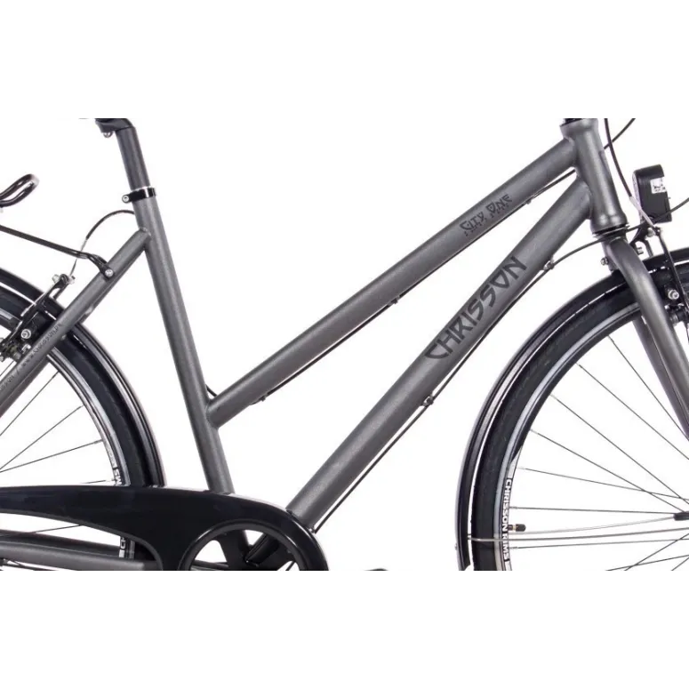 Rower Miejski 28 Uniwersalny Damski Stal Kontra Revoshift Światła Błotniki