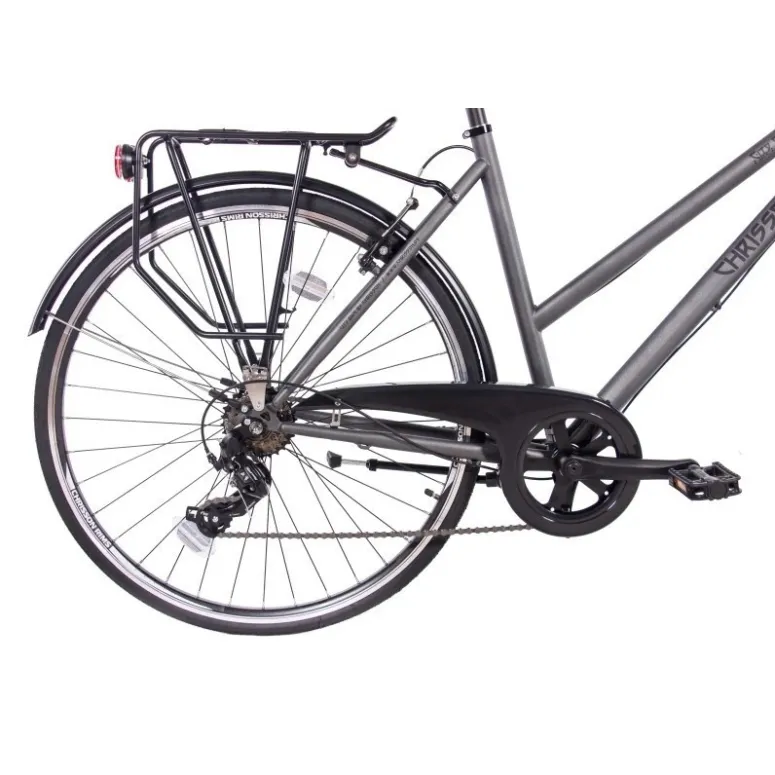 Rower Miejski 28 Uniwersalny Damski Stal Kontra Revoshift Światła Błotniki