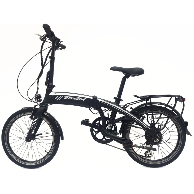 Elektryczny Rower Składany 20 Alu Cyngle Acera Bagażnik Stopka Wspomaganie