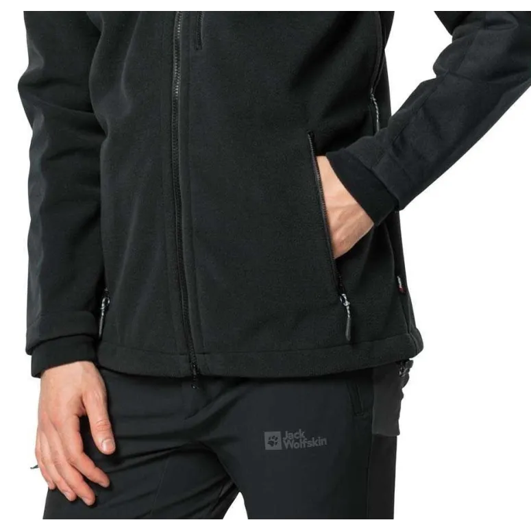 Męski Polar Przeciwwiatrowy Jack Wolfskin Blizzard Full-Zip M